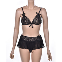 Sexy Costumes Details Sexy Lingerie Dress Underwear Lace Set Erotic Lingerie G-string Balck Red  EF8