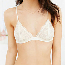 Sexy Transparent Bralet Lace Bralette Crop Top Bra Unpadded Wireless Brassiere See Through Intimates Camis For Women EF8