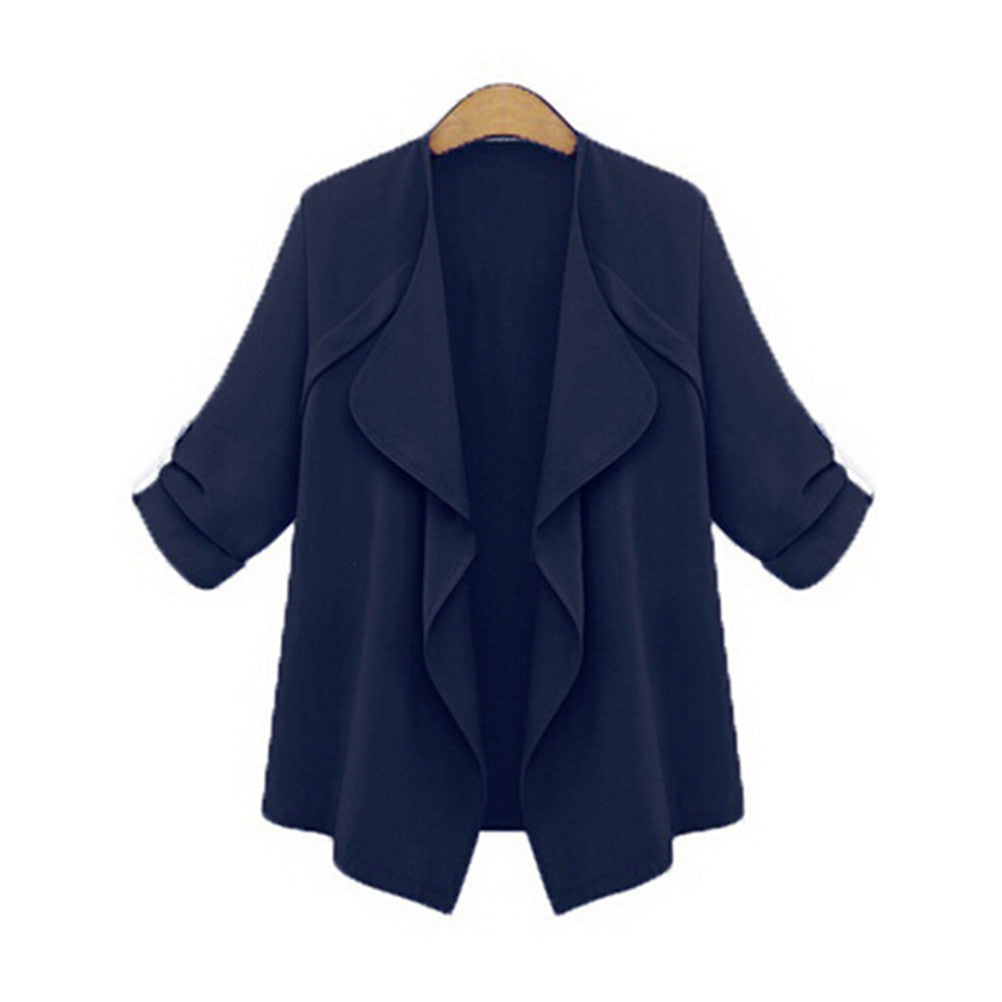Outwear Casual Jacket Women Clothing High Street Loose bat Coat EF8