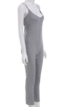 Women jumpsuit Solid Color Sleeveless Simple   Elegant Bodycon Playsuit EF8