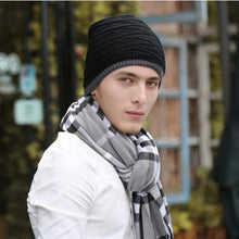 Hat Men Beanie Sombrero More Add Wool Knitted Cap In The Outdoor Warm Ear Hat Head Cap  EF8