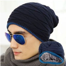 Hat Men Beanie Sombrero More Add Wool Knitted Cap In The Outdoor Warm Ear Hat Head Cap  EF8