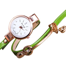 Fashion Women Bracelet Watch Gold Quartz Gift Watch Wristwatch Women Dress Leather Casual Bracelet Watches EF8