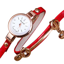 Fashion Women Bracelet Watch Gold Quartz Gift Watch Wristwatch Women Dress Leather Casual Bracelet Watches EF8