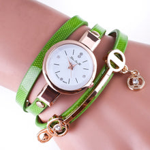 Fashion Women Bracelet Watch Gold Quartz Gift Watch Wristwatch Women Dress Leather Casual Bracelet Watches EF8