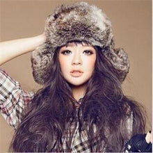 faux fur hat   cap for women 3 Colors EF8