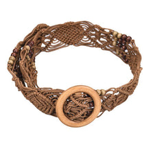 Waistband Charm Women Rope Braided Waist Belt Hollow out for girls fashion Accessory EF8