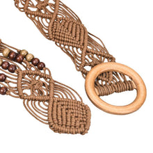 Waistband Charm Women Rope Braided Waist Belt Hollow out for girls fashion Accessory EF8