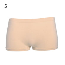 Attractive Women Boyshorts Sexy Cotton Panties Seamless Underwear Intimates Briefs Knickers Solid Color EF8