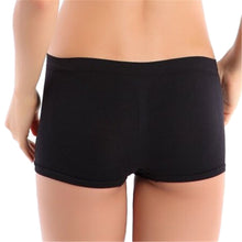 Attractive Women Boyshorts Sexy Cotton Panties Seamless Underwear Intimates Briefs Knickers Solid Color EF8
