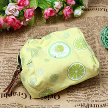 Nice Creative Popular Children Girls Cute Fruit Coin Purse Wallet Bag Change Pouch Key Holder Purses Mini Money Bags Wallets EF8