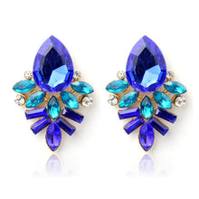 Nice shoppingFashion Women Lady Rhinestone Crystal Drop Alloy Ear Studs Earrings Pendientes Pearl Earrings For Woman EF8
