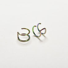 Non-piercing Ear Cuff Eardrop Men Women Ear Clip Cuff Wrap Earrings 4 Colors 2 pc  Clip-on Earrings EF8