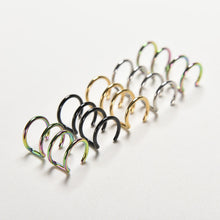 Non-piercing Ear Cuff Eardrop Men Women Ear Clip Cuff Wrap Earrings 4 Colors 2 pc  Clip-on Earrings EF8