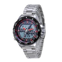 North Digital Sport Watch Men Fashion MultifunctionWristwatch Military Waterproof Round Alarm Quartz Sport Watch Men EF8