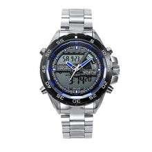 North Digital Sport Watch Men Fashion MultifunctionWristwatch Military Waterproof Round Alarm Quartz Sport Watch Men EF8