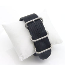 Nylon Watch Band 26mm Luxury Nylon Strap 5 Ring Watch Replacement Band For Garmin Fenix 3 Black/Green Fashion EF8