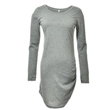 O-Neck Women Black Dress Sexy B age Short Dresses for Women Long Sleeve Plus Large Size Office Dress EF8