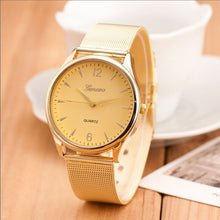 Onfine Gofuly Whale ping Scolour Puscard Fashion Women Classic Gold Quartz Stainless Steel Wrist Watch EF8