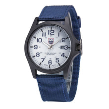 Outdoor Mens Date Stainless Steel Military Sports Analog Quartz Army Wrist Watch EF8