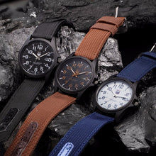 Outdoor Mens Date Stainless Steel Military Sports Analog Quartz Army Wrist Watch EF8
