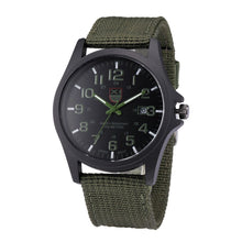 Outdoor Mens Date Stainless Steel Military Sports Analog Quartz Army Wrist Watch EF8