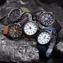 Outdoor Mens Date Stainless Steel Military Sports Analog Quartz Army Wrist Watch EF8