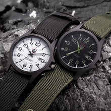 Outdoor Mens Date Stainless Steel Military Sports Analog Quartz Army Wrist Watch EF8
