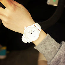 PU leather Watches fashion design unisex Men and Women Quartz Analog Wrist Watch Relojes Relogio Feminino EF8