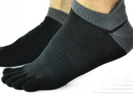 Pair Five Finger Men Socks  Cotton Socks For Men C y Color Casual Men Clothing EF8