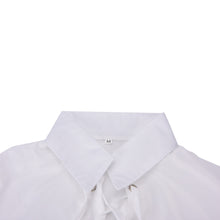 Plus Size 3XL Women Front Cross Deep V Neck Long Sleeve Blouse Sexy Chiffon Shirt Tops EF8