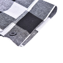 Plus Size M-2XL Long Shirts Single Breasted Plaid Cotton Shirt Wild Casual Streetwear Shirt Women Blouse EF8