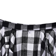 Plus Size M-2XL Long Shirts Single Breasted Plaid Cotton Shirt Wild Casual Streetwear Shirt Women Blouse EF8