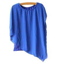 Plus Size Women Chiffon Tops And Blouses Fashion Ruffles Batwing Short Sleeve Shirt Ladies Casual Loose Clothing EF8
