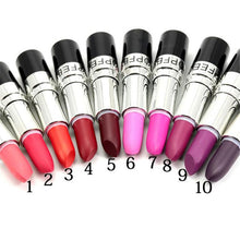 Popfeel 20 Colors Choice Makeup Matte Lipstick Lip Gloss Pencil Beauty Long Lasting Makeup Lipstick Lip Gloss Maquiagem EF8