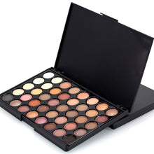 Popfeel Professional EyeShadow Palette Set 40 Colors Powder Pigment Mineral Cosmetic Set Long-lasting Shimmer/ Matte Eye Shadow EF8