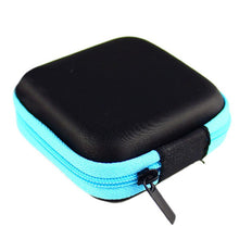 Portable Mini Round Storage Case Bag for Earphone Headphone SD TF Cards Cable Cord Wire Keys Storage EF8