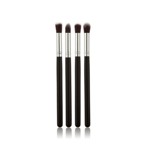 Pro Oval Women 4pc Makeup Brushes Face Powder Concealer Blush Liquid Foundation Eye Shadow Blusher Make Up Eyeshadow Tools EF8