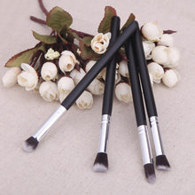Pro Oval Women 4pc Makeup Brushes Face Powder Concealer Blush Liquid Foundation Eye Shadow Blusher Make Up Eyeshadow Tools EF8