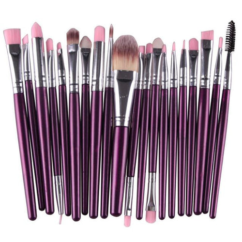 Professional 20pc Makeup Brush Set tools Make-up Toiletry Kit Make Up Brush Set pincel ta de maquiagem EF8