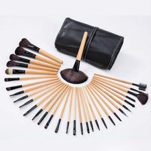 Professional 32pc Makeup Brushes Set For Women Fashion Soft Vander Eyebrow Shadow Make Up Brush Set Kit Pouch Bag EF8