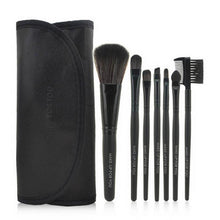 Professional 7pc Makeup Brush Set tools Make-up Toiletry Kit Wool Make Up Brush Set Case Cosmetic Brush EF8