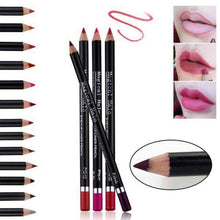 Professional Lipliner Pencil Waterproof Wooden Blend Lip Liner Pencil 145CM makeup lipstick tool 19 colors to choose EF8