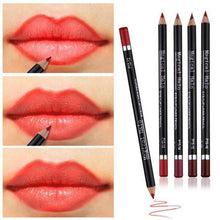 Professional Lipliner Pencil Waterproof Wooden Blend Lip Liner Pencil 145CM makeup lipstick tool 19 colors to choose EF8