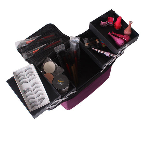 Professional Makeup Bags Cloth Cosmetics Boxes Portable Shoulder-style Artists EF8