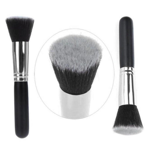 Professional Makeup Brushes Tools Foundation Brush Flat The Portable BB Cream Make Up Brush Face Nose Powder Brush EF8