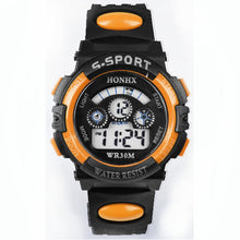 al Gifts Waterproof Children Boy Digital LED Quartz Alarm Date Sports Wristwatch for Cool Teenagers EF8