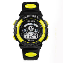 al Gifts Waterproof Children Boy Digital LED Quartz Alarm Date Sports Wristwatch for Cool Teenagers EF8