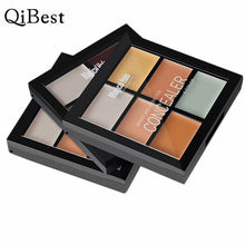 Face Shading Modification Of Color Six-Color Contour Bronzer Highlighter Palette Set Trimming Powder Paste Composition EF8