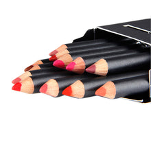 High Light Cosmetic 24 Colors Pencil Waterproof Easy To Color Lip Liner Pencil Eye Shadow Pen Combinations EF8